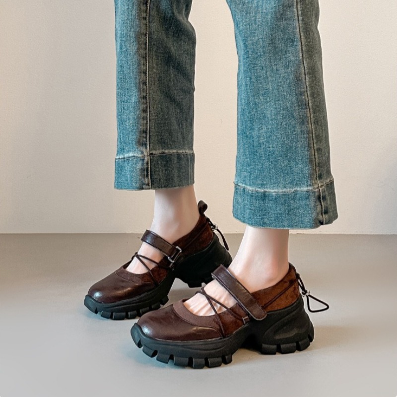 Sneakers Fashion Women - New Retro Ballet Mary Jane Shoes