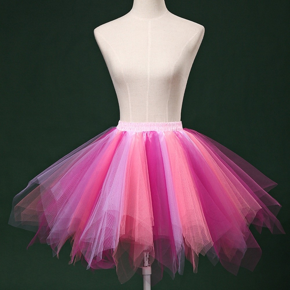Women'S Fashion In The 50S - Fashion Elastic Waist Tutu Skirt High