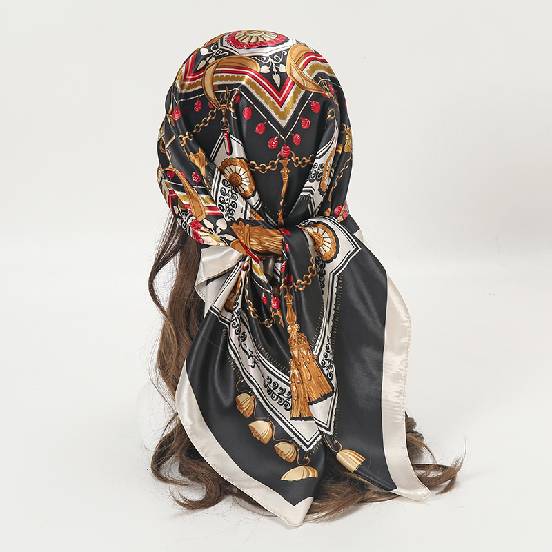 Satin Square Scarf Women Musli - огляд і ціна Women'S Fashion For 2026