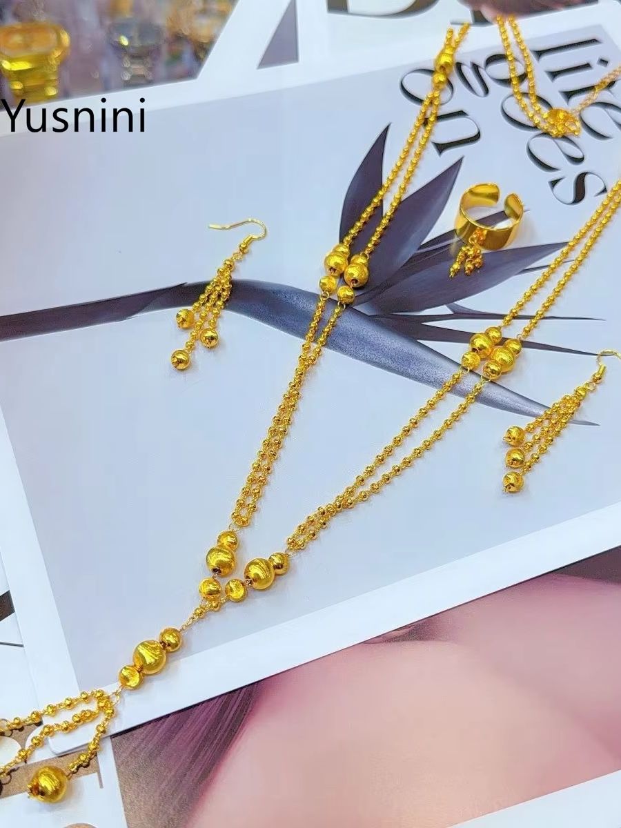 New Fashionable High end Dubai - огляд і ціна Women'S Fashion Rings Gold