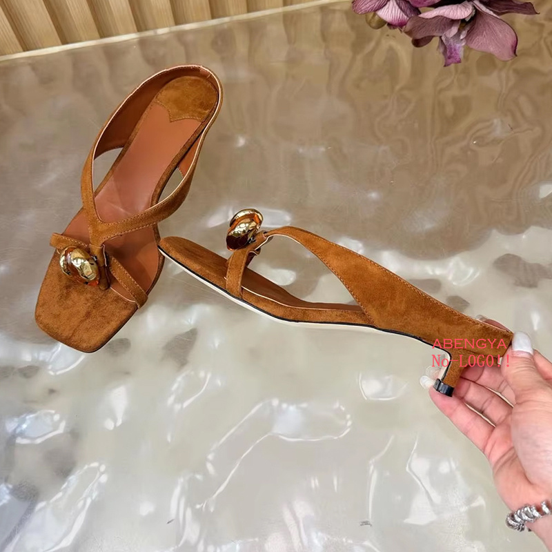 2026 Summer New Suede Slippers - огляд і ціна Women'S Fashion Designer Clothes