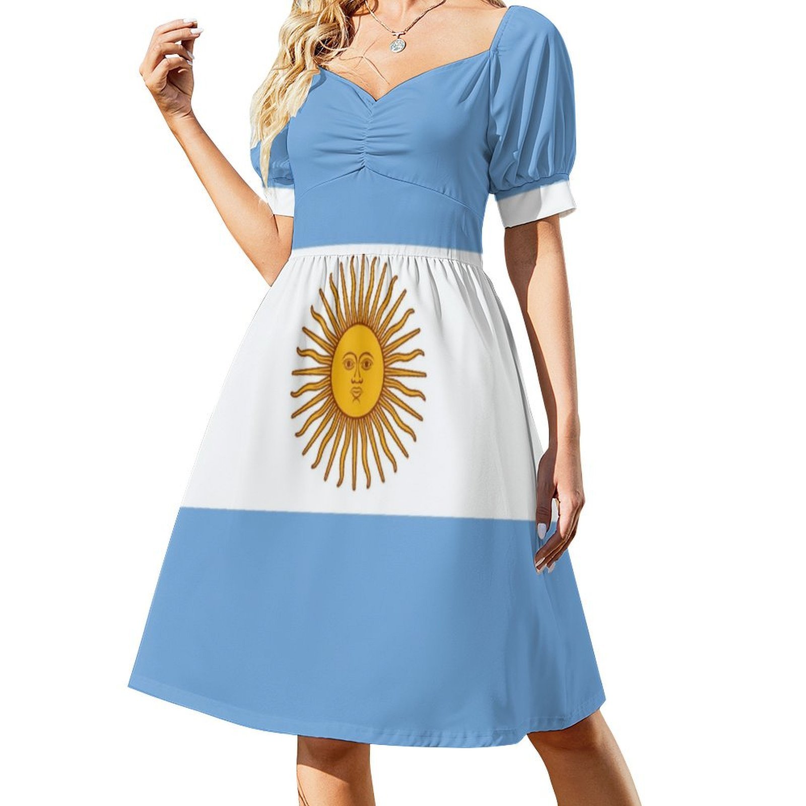 Argentina-Argentinian T-Shirt  - огляд і ціна Smocked Dress Women