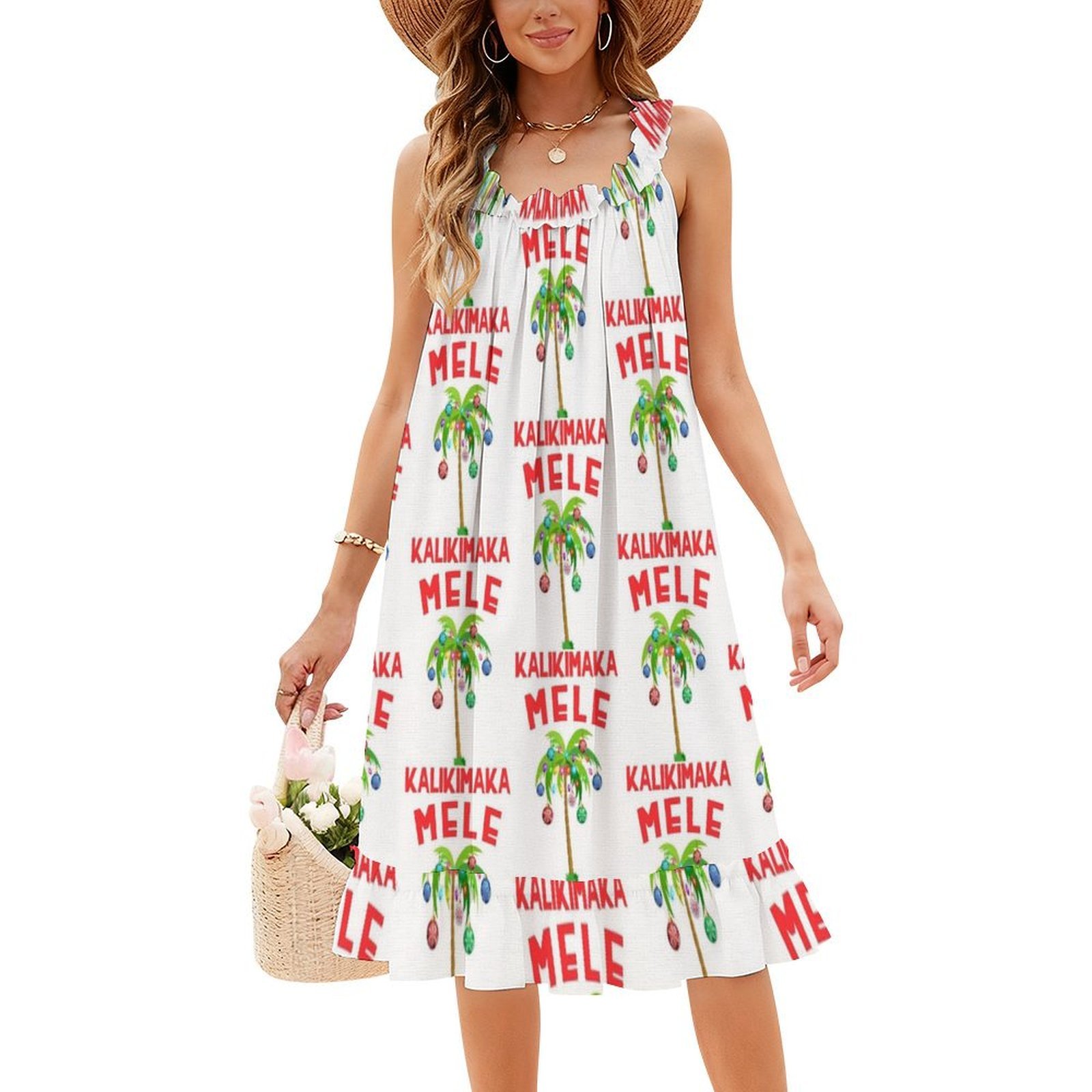 Mele Kalikimaka-Hawaiian Chris - огляд і ціна Smocked Dress Women