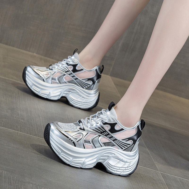 8cm Hidden Height Increasing P - огляд і ціна Sneakers Fashion Women