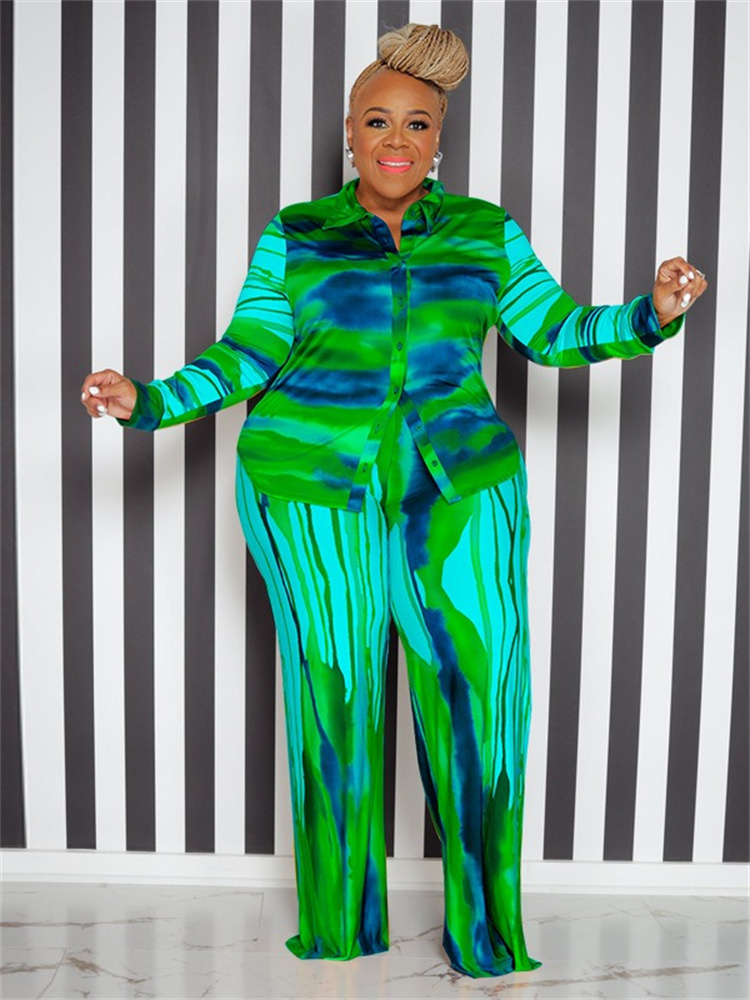 Wmstar Plus Size Two Piece Out - огляд і ціна Tie Dye Two Piece
