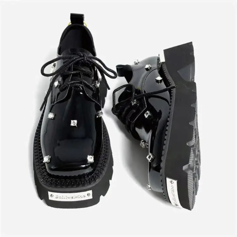 Women Loafers Crystal Platform - огляд і ціна Sneakers Fashion Women