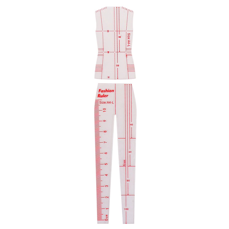 1 Set Women Fashion Drawing Ru - огляд і ціна Women Fashion Figure Template