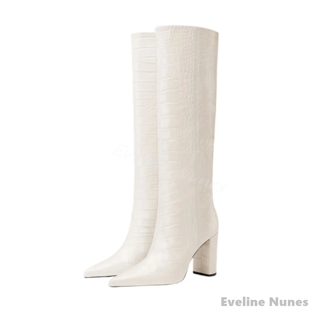 Luxury Crocodile Pattern Boots - огляд і ціна Winter Fashion Women Boots