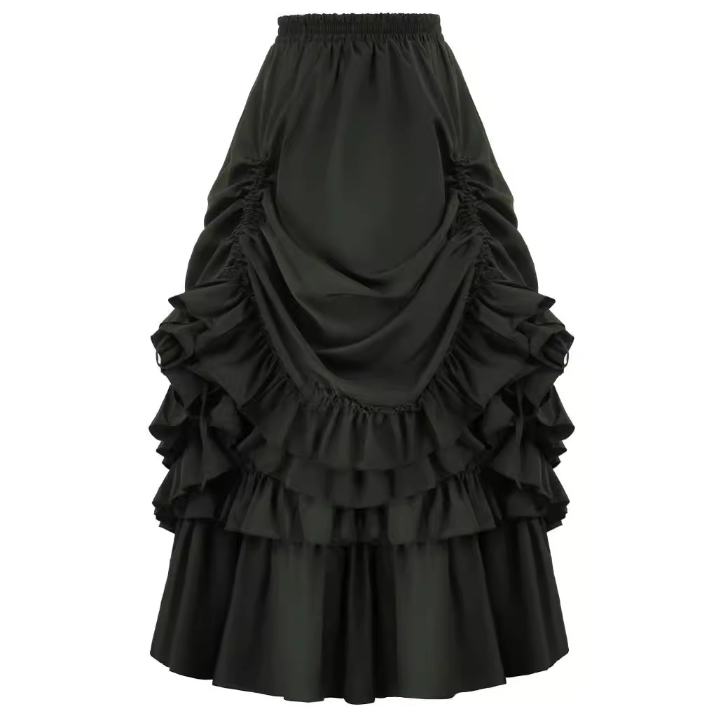 Retro Gothic Style Short Skirt - огляд і ціна Women'S Fashion Victorian Era