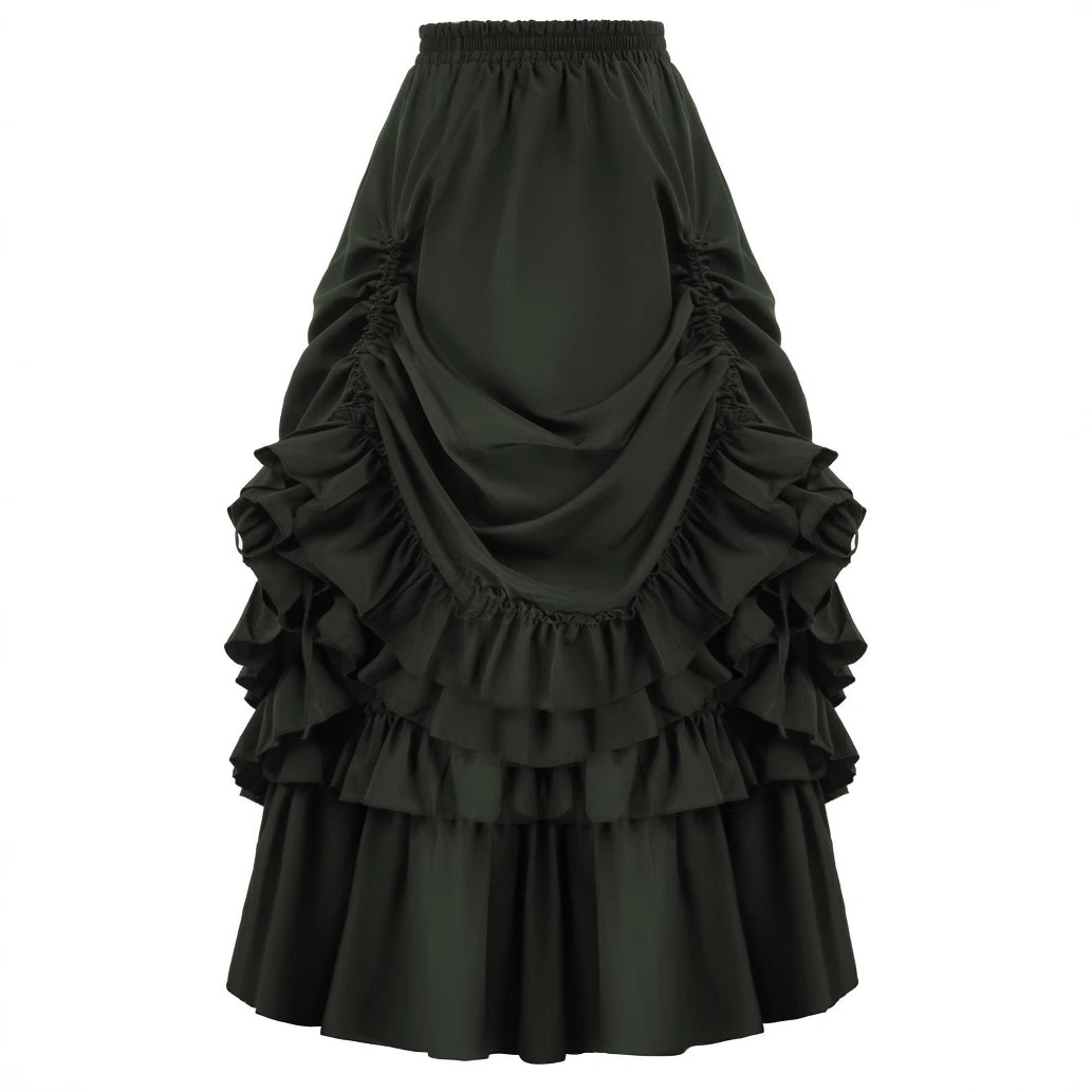 Retro Gothic Style Short Skirt - огляд і ціна Women'S Fashion Victorian Era
