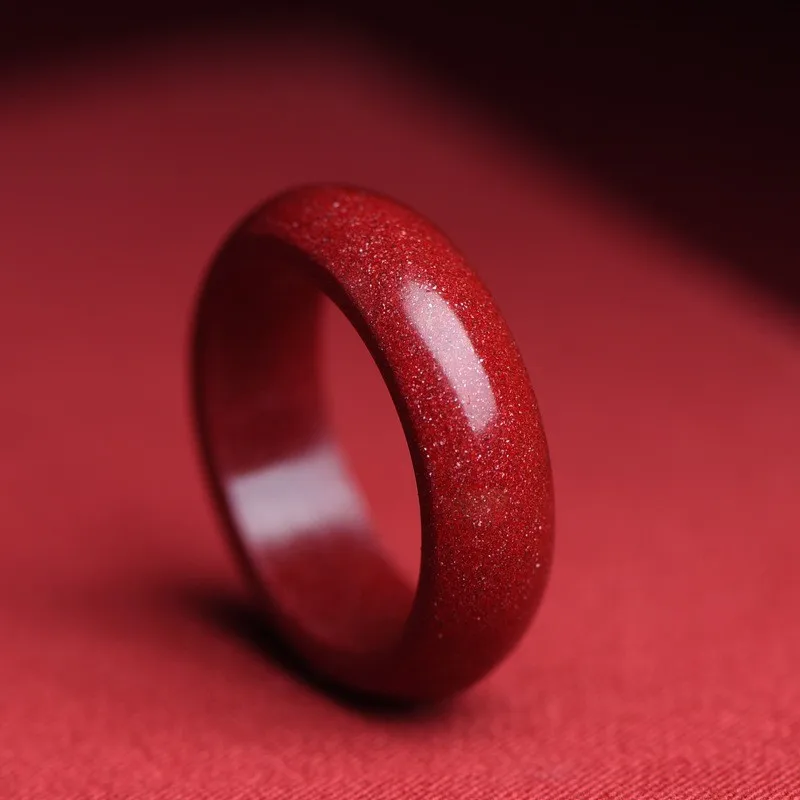 Natural Authentic Cinnabar Rin - огляд і ціна Women Fashion Jewellery