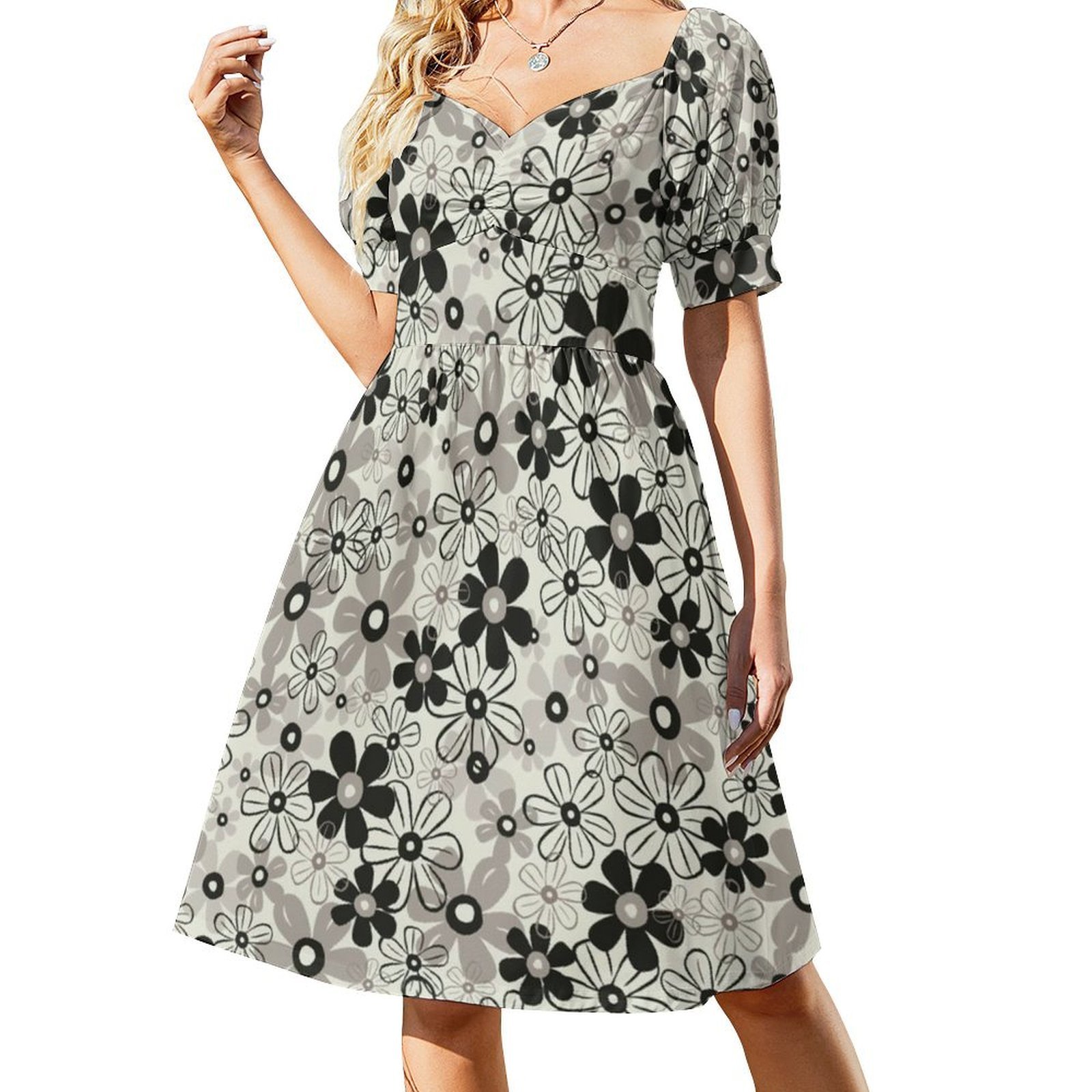 Spring In A Sock Floral Smock  - огляд і ціна Smocked Dress Women