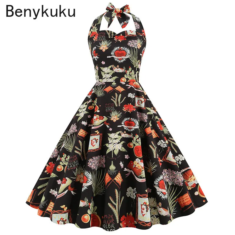 Women Summer Print 50s 60s Vin - огляд і ціна Women'S Fashion In The 50S