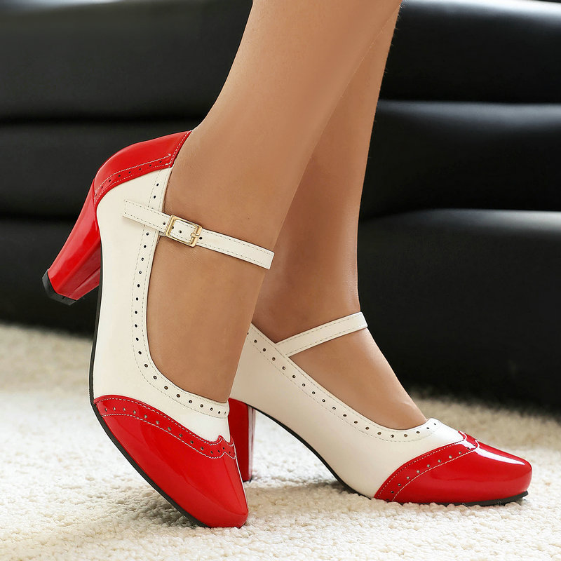 Mary Jane Shoes Women Patent L - огляд і ціна Women'S Fashion In The 50S
