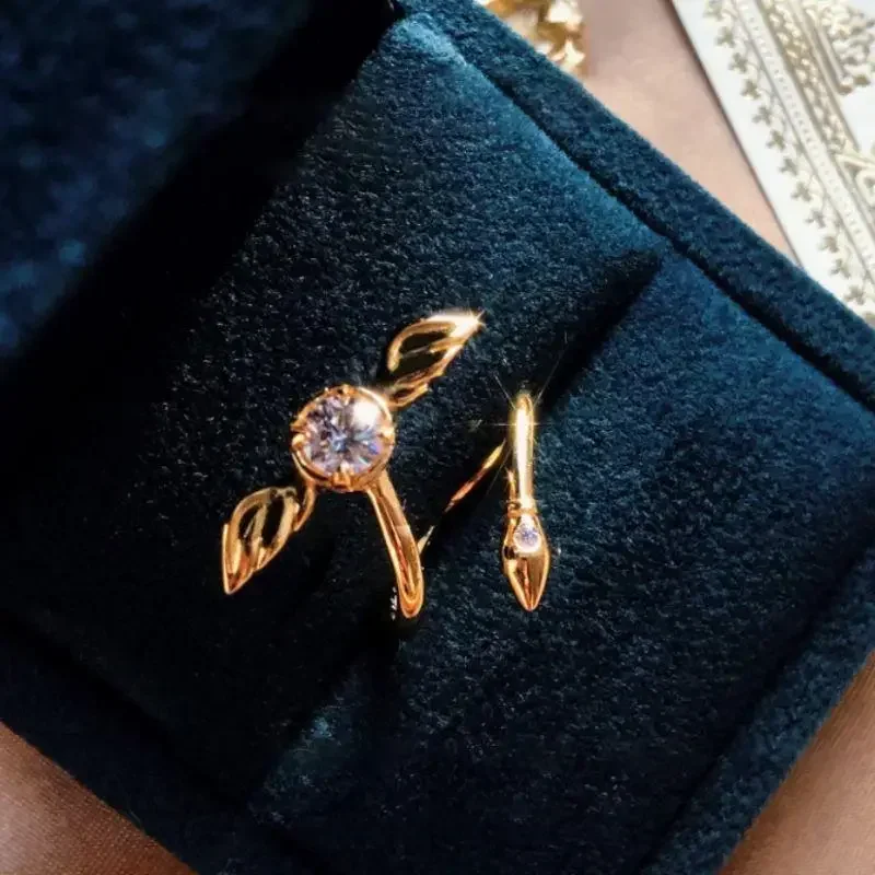 Gold-plated Snitch Ring Harrie - огляд і ціна Women'S Fashion Rings Gold