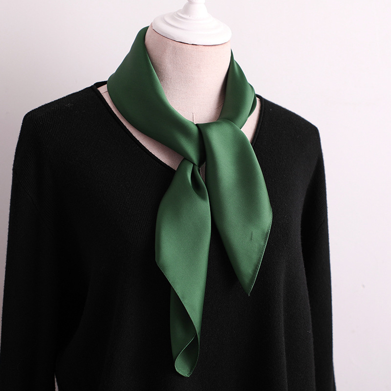 Solid 50s Neck Scarf Solid Col - огляд і ціна Women'S Fashion In The 50S