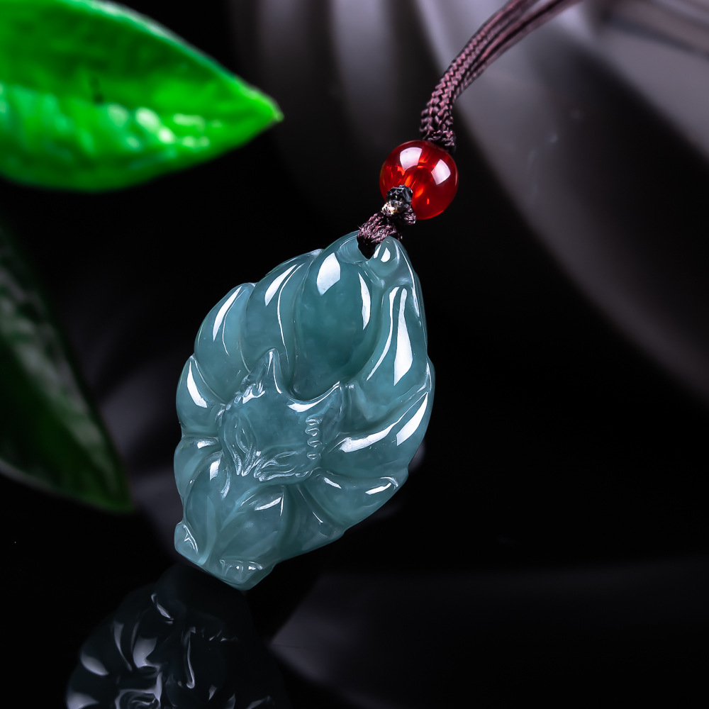 Natural Burmese Jadeite Fox Pe - огляд і ціна Women'S Fashion Gifts