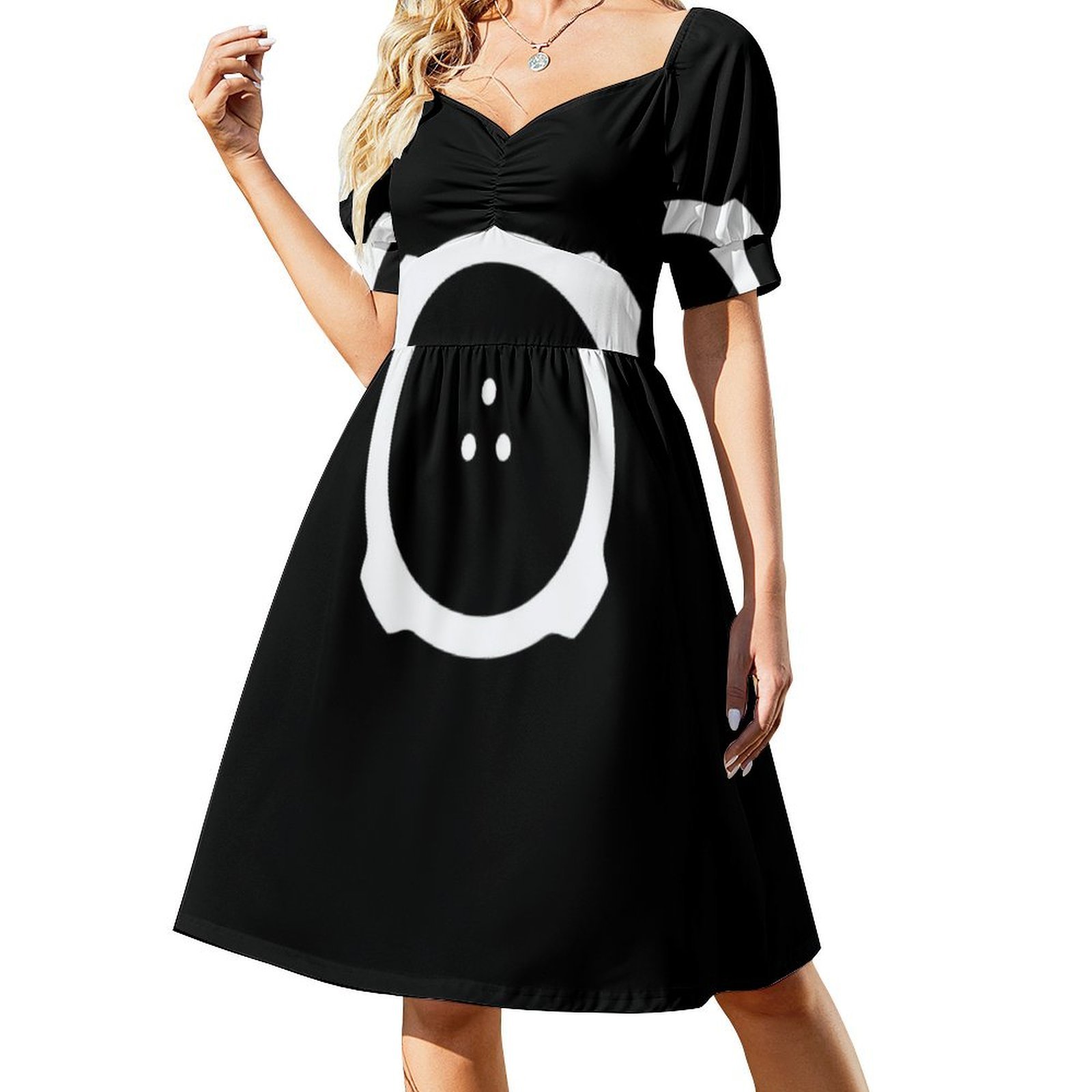 Ghost In The Shell Minimal Des - огляд і ціна Smocked Dress Women