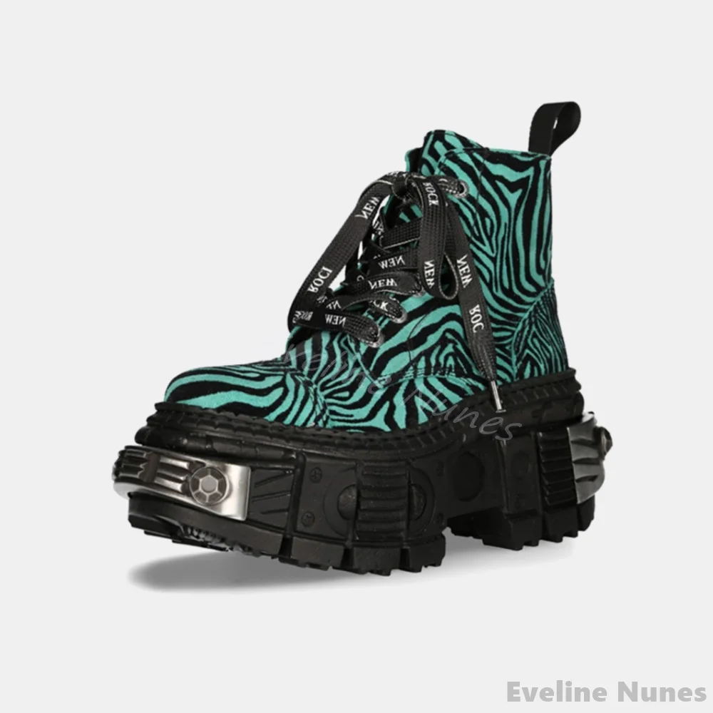 Retro Contrast Color Leopard P - огляд і ціна Winter Fashion Women Boots