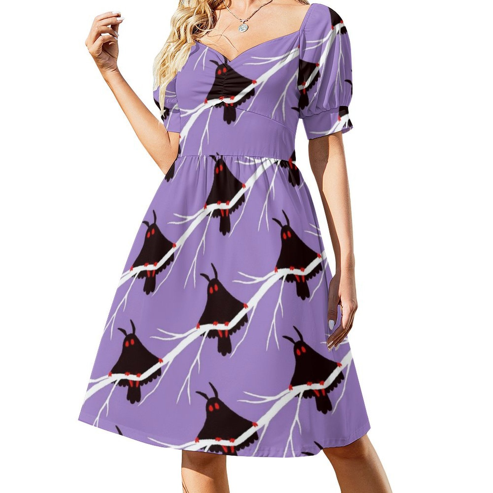 Mothman Floral Smock Dress For - огляд і ціна Smocked Dress Women