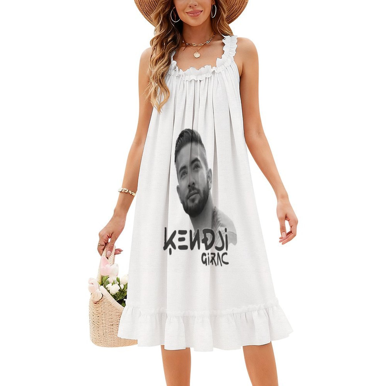 Kendji Girac Portrait Floral S - огляд і ціна Smocked Dress Women