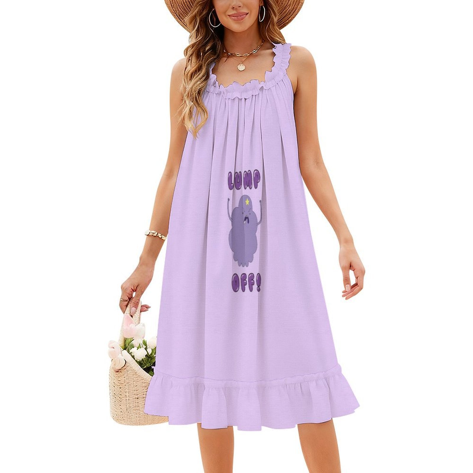 Lump Off! Floral Smock Dress F - огляд і ціна Smocked Dress Women