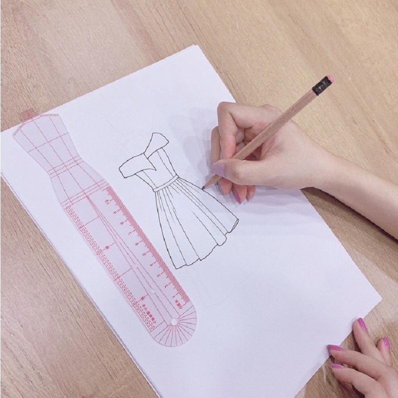 Women Fashion Drawing Ruler Fi - огляд і ціна Women Fashion Figure Template