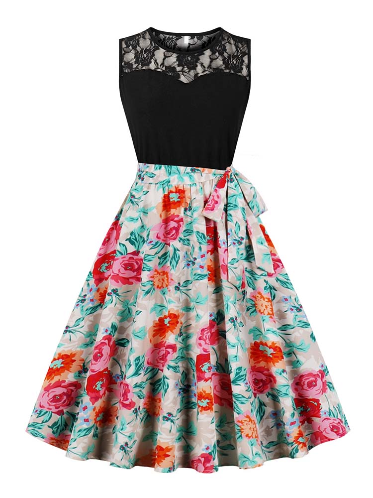 Elegant High Waist Sleeveless  - огляд і ціна Women'S Fashion In The 50S