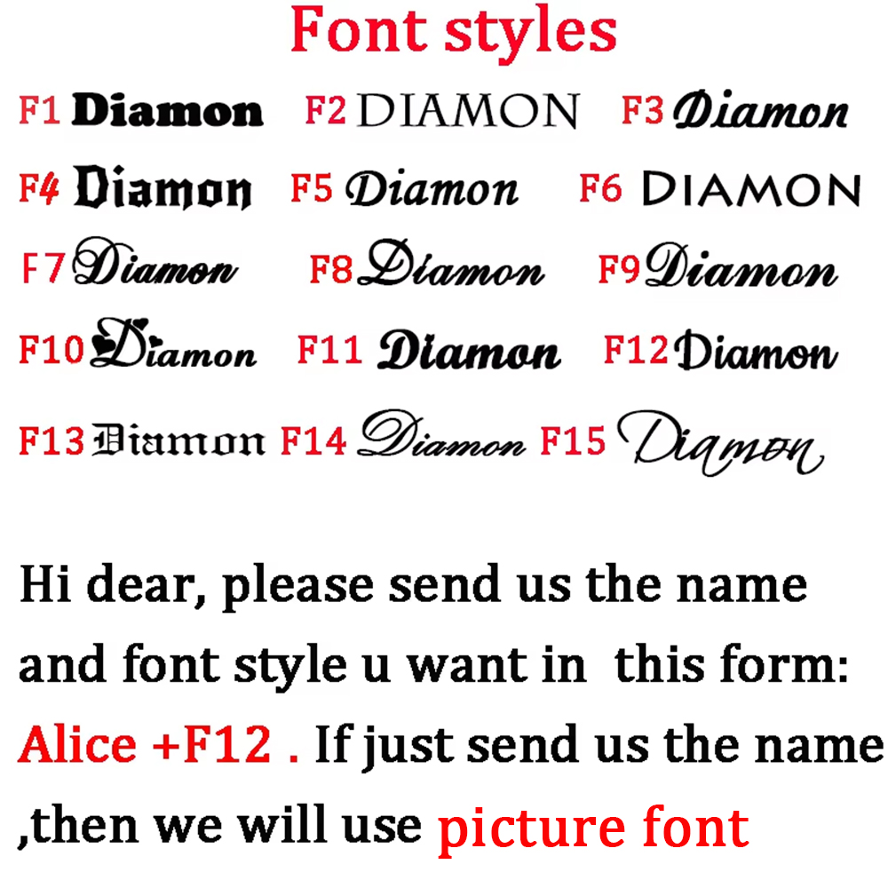 Diamon Customized Hollow Name  - огляд і ціна Women'S Fashion Rings Gold