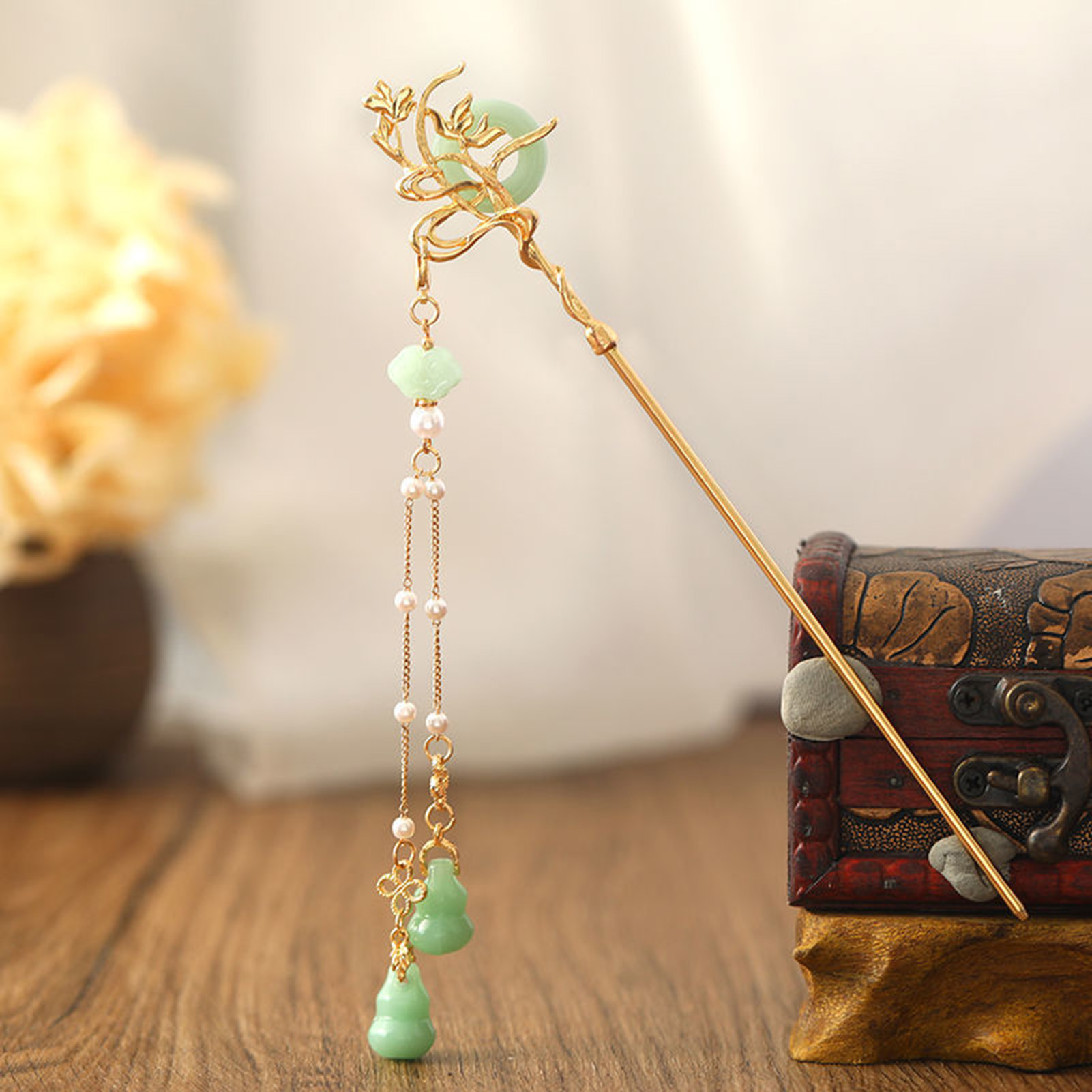Chinese Style Glass Hairpin Fo - огляд і ціна Women Fashion Jewellery
