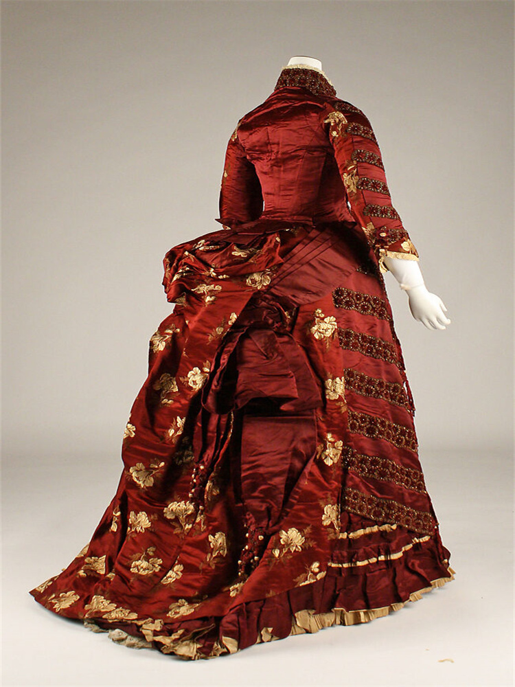1890s Victorian Red Edwardian  - огляд і ціна Women'S Fashion Victorian Era