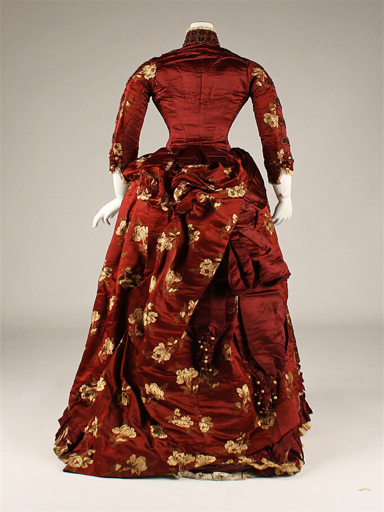 1890s Victorian Red Edwardian  - огляд і ціна Women'S Fashion Victorian Era