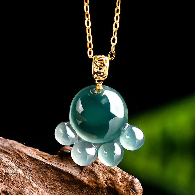 Natural Real Emerald Blue Wate - огляд і ціна Women'S Fashion Gifts