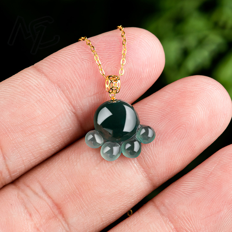 Natural Real Emerald Blue Wate - огляд і ціна Women'S Fashion Gifts