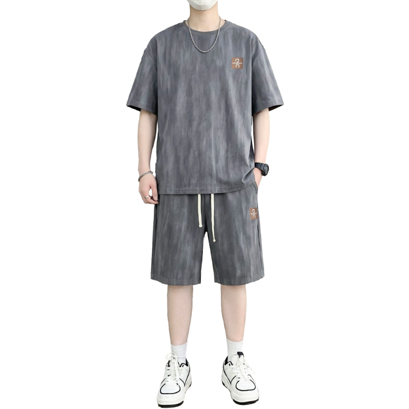 【T-Shirt + 5-Point Shorts】Men' - огляд і ціна Tie Dye Two Piece