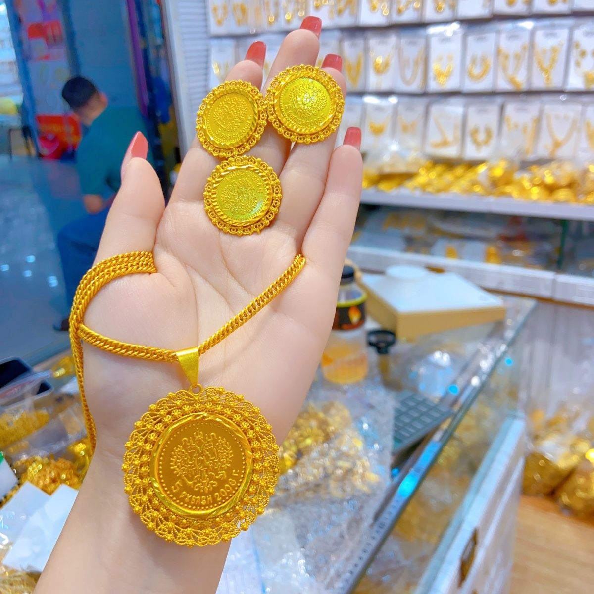 New 24K Gold Plated Dubai Jewe - огляд і ціна Women'S Fashion Rings Gold