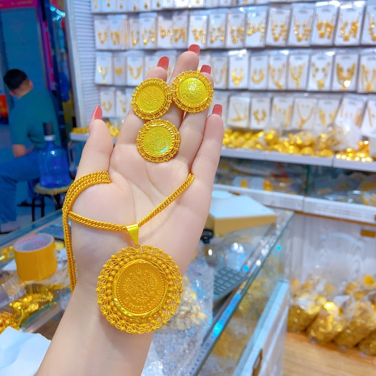 New 24K Gold Plated Dubai Jewe - огляд і ціна Women'S Fashion Rings Gold
