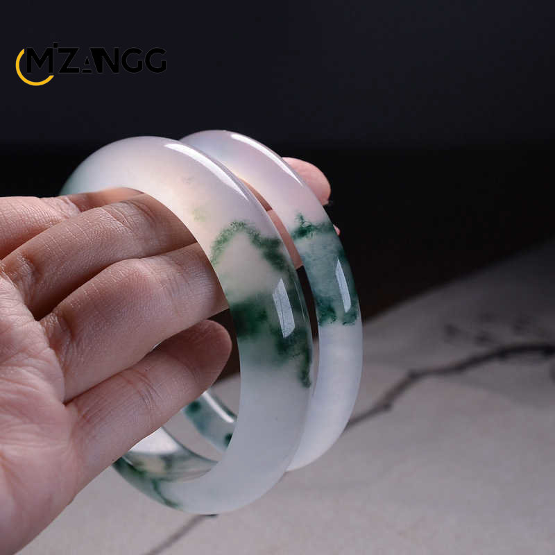 Natural Green Jadeite Bangle J - огляд і ціна Women Fashion Jewellery