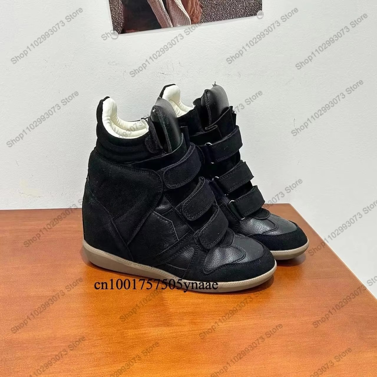Women Hidden Wedge Heel High‑T - огляд і ціна Sneakers Fashion Women