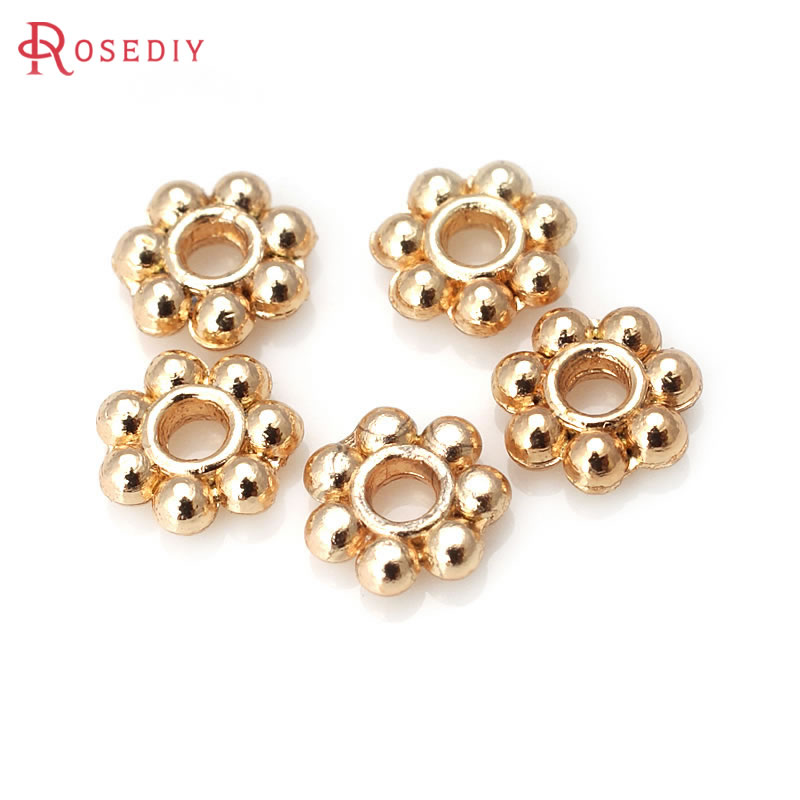 18K Gold Color Brass Flower Sp - огляд і ціна Women Fashion Jewellery