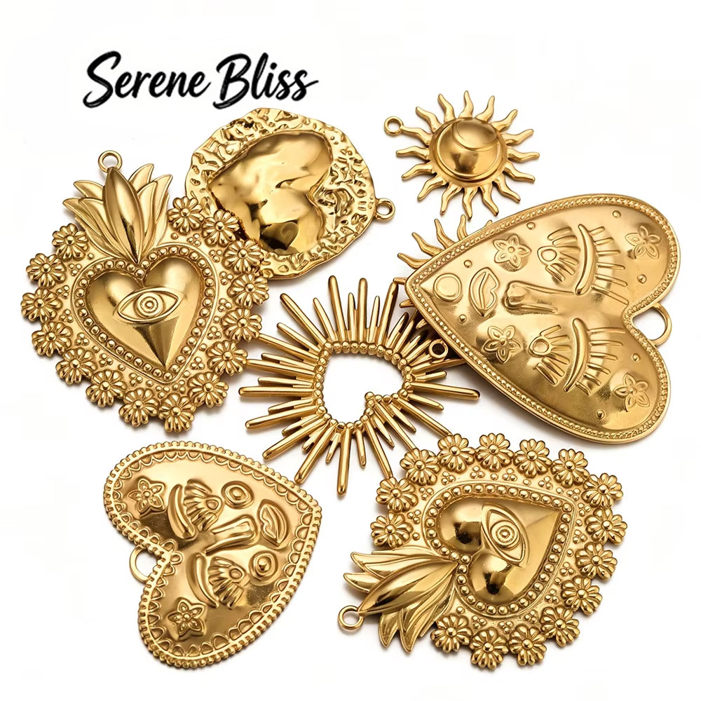 5pcs 304 Stainless Steel Sun L - огляд і ціна Women Fashion Jewellery