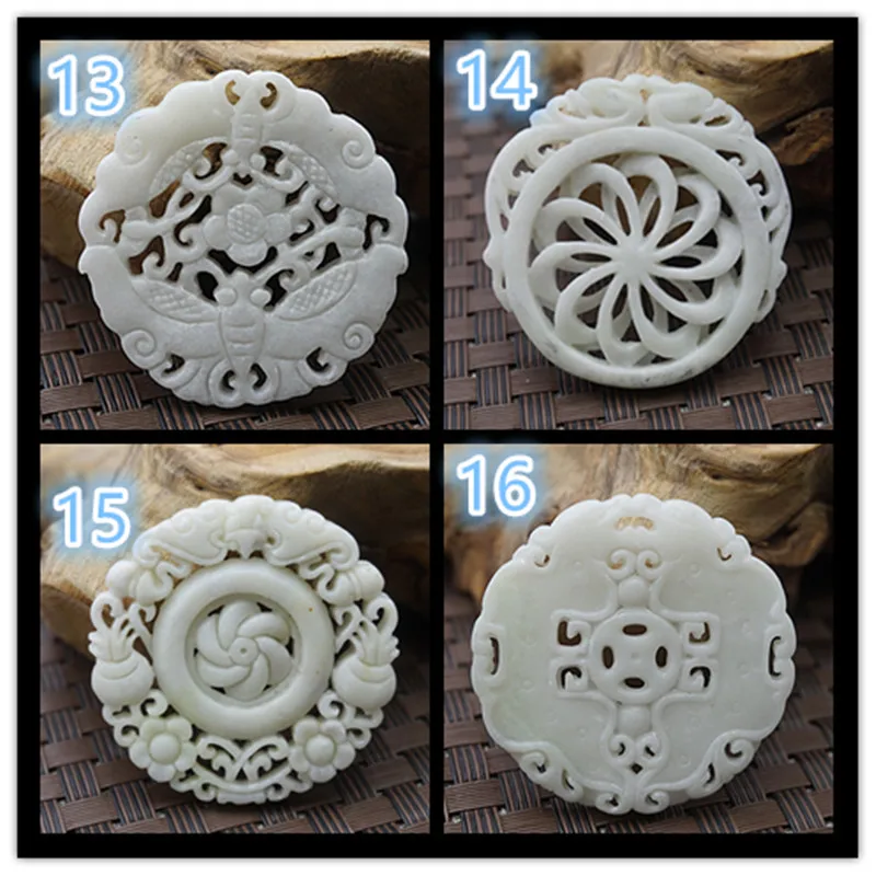 Natural White Jade Carved Luck - огляд і ціна Women Fashion Jewellery